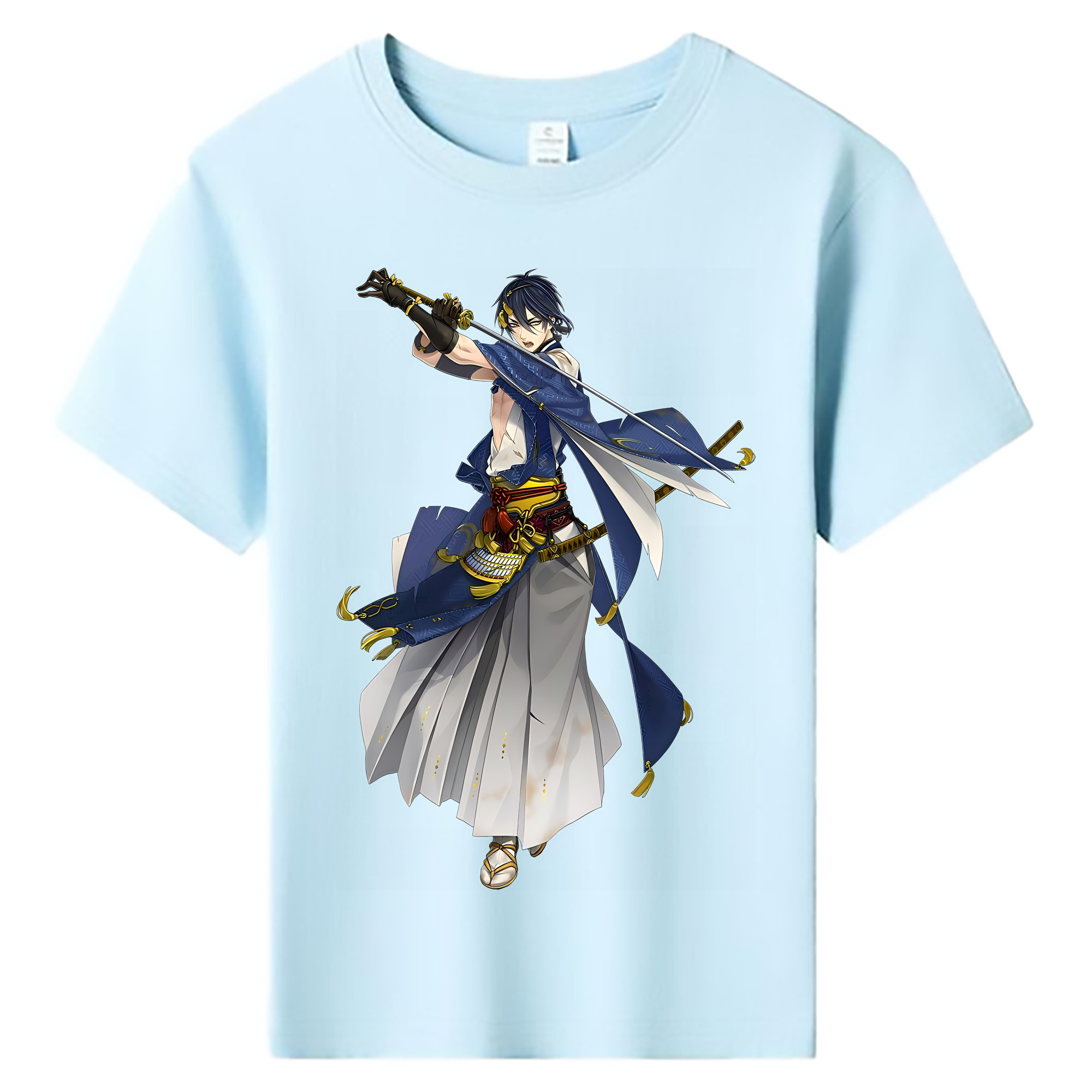（画像用） 刀剣乱舞 Touken Ranbu 綿100％キッズTシャツ（フロントプリント）